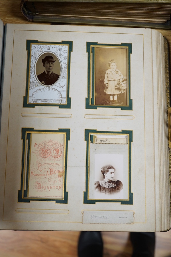 A collection of Victorian and later Sussex related photograph albums